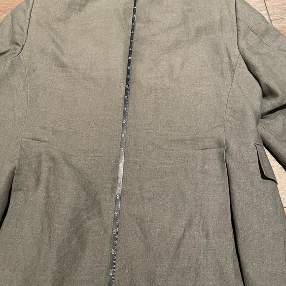 Thom Browne linen blend blazer sportcoat. Size 0 (equivalent to sizes 36-38). - Picture 14 of 15